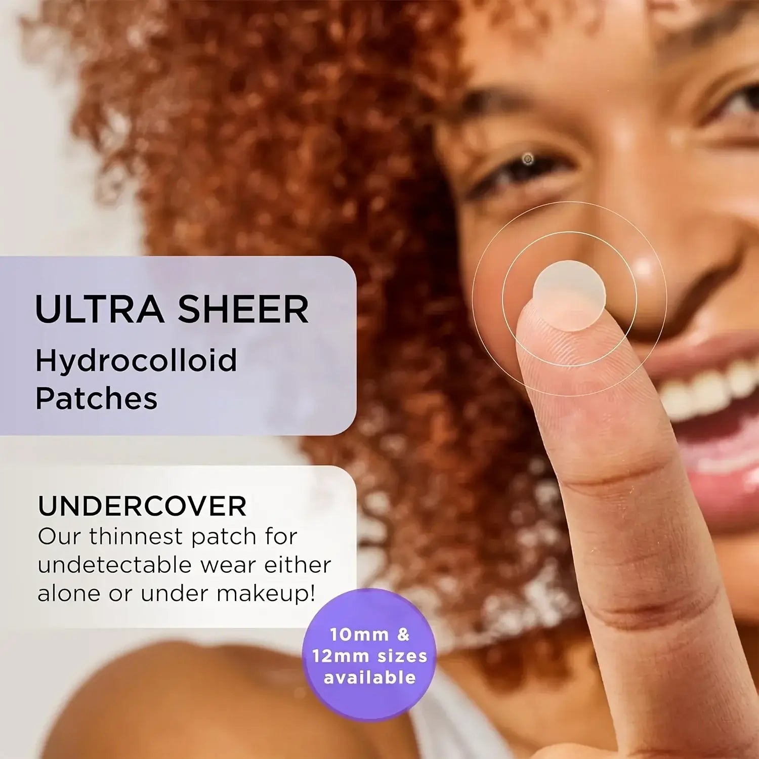 Patchs anti-acné hydrocolloïdes Saliha 26, 48 pièces invisibles et purifiantes pour une peau plus claire.