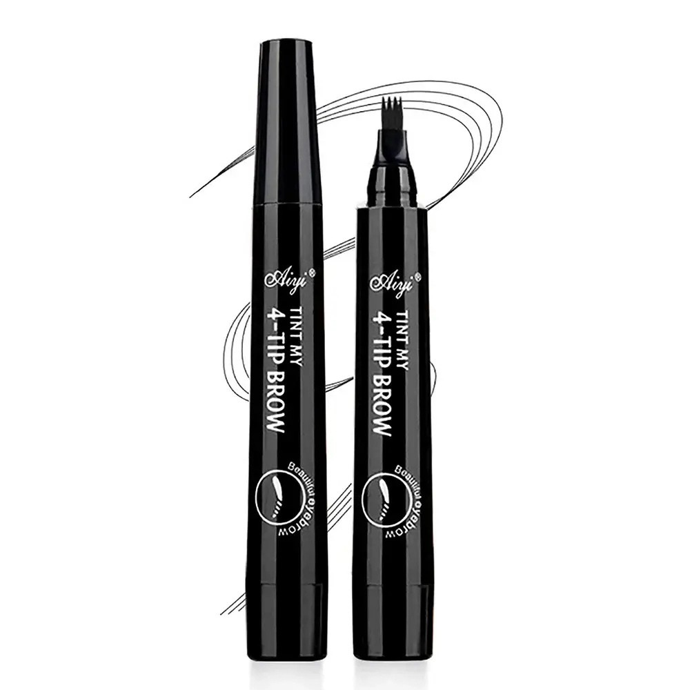 Crayon à Sourcils Microblading 4 Pointes - Waterproof Longue Tenue